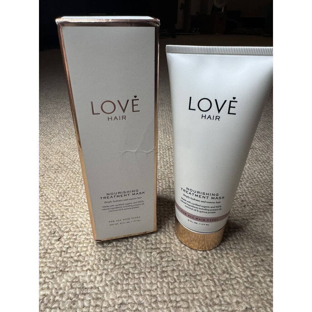 Love Hair Nourishing Treatment Mask 6oz Hydrates And Restores All Hair Types NEW